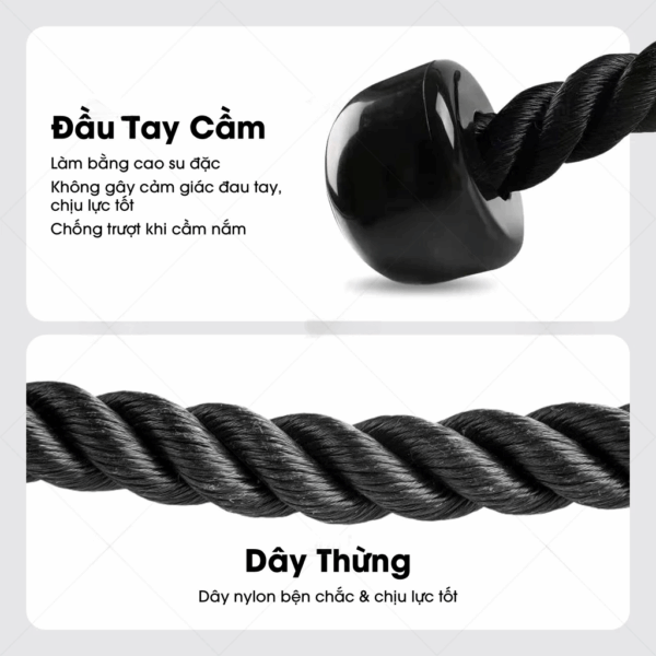 Dây Thừng Kéo Xô Tập Cơ - Ảnh 4